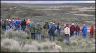 Odessa Ring Dike Craters field trip.