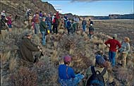 Potholes Coulee field trip