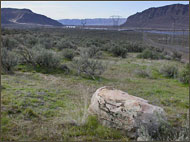 Sentinel Gap Erratic, Crab Creek field trip.