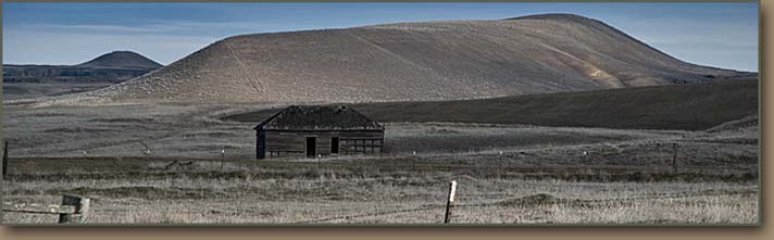 Streamlined Palouse Hills, Palouse tract - Ice Age Floods.