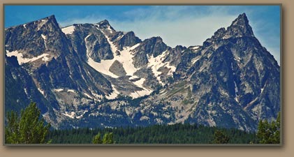 Trapper Peak 10,157 ft. Bitterroot Range Montanta.