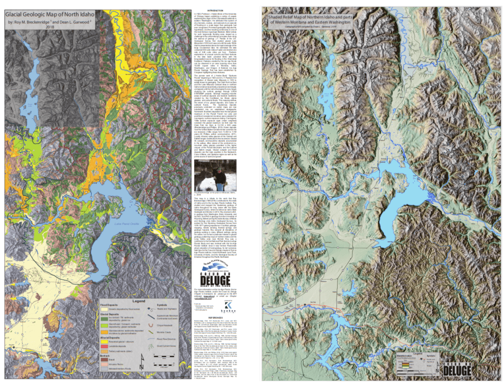 Glacial Geology Maps of North Idaho