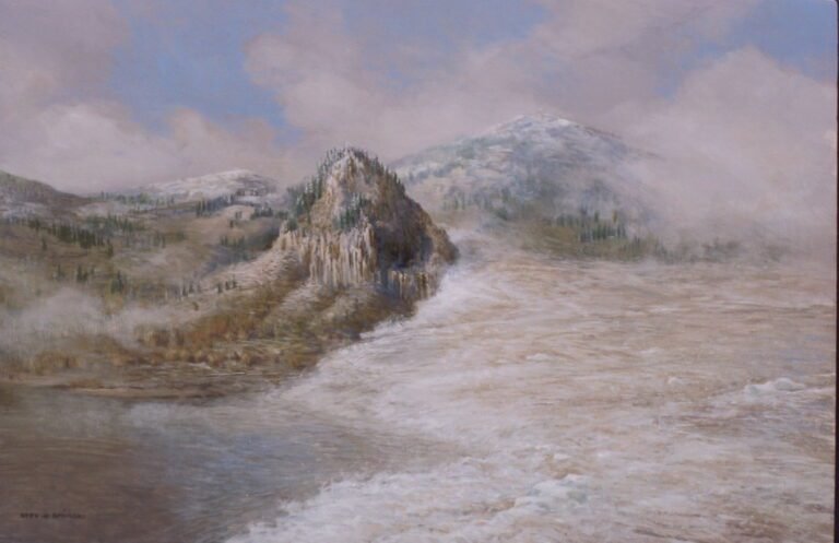 Inundation at Beacon Rock - Ominski