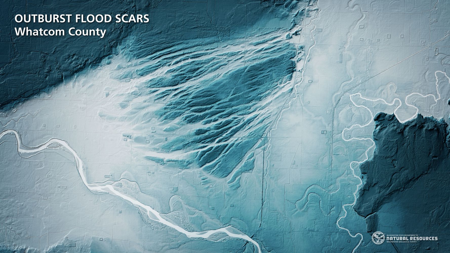 Outburst Flood Scars