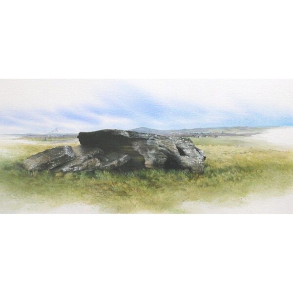 “The Bellevue Erratic” Print by Stev Ominski