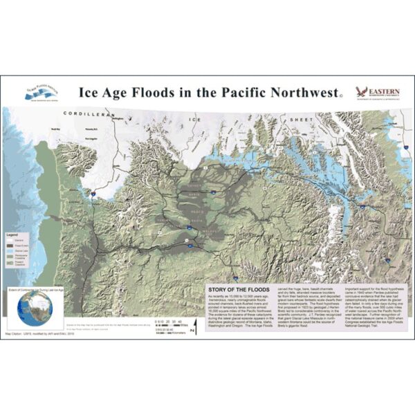 Ice Age Floods in the Pacific Northwest – Map